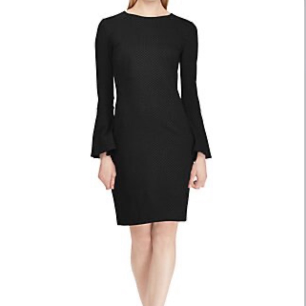 RALPH LAUREN Black Polka Dot Ponte 117